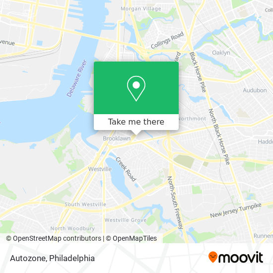 Autozone map