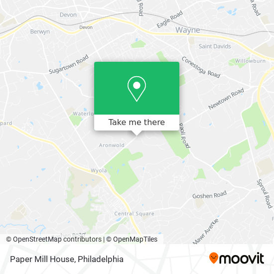 Mapa de Paper Mill House