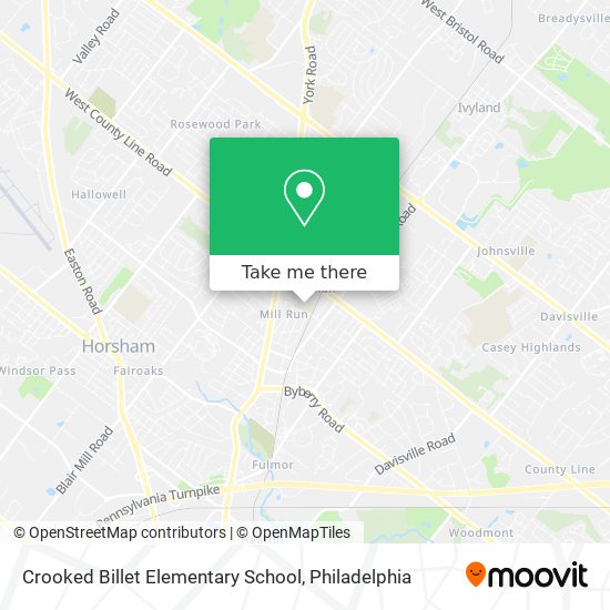 Crooked Billet Elementary School map