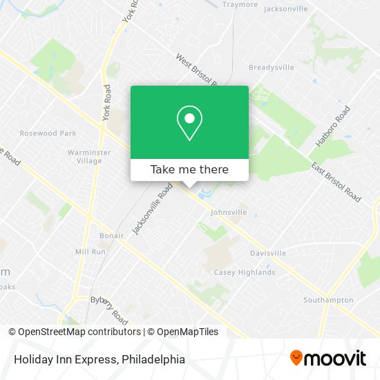 Holiday Inn Express map