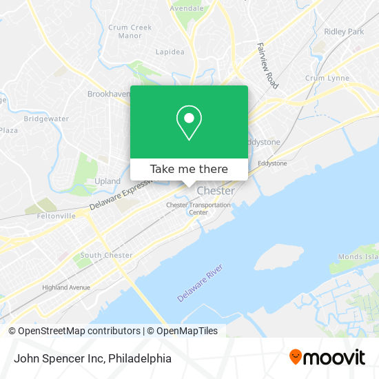 John Spencer Inc map