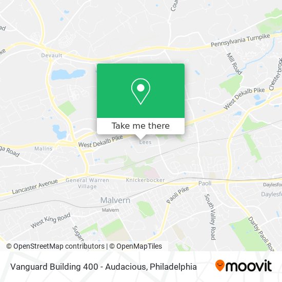 Mapa de Vanguard Building 400 - Audacious