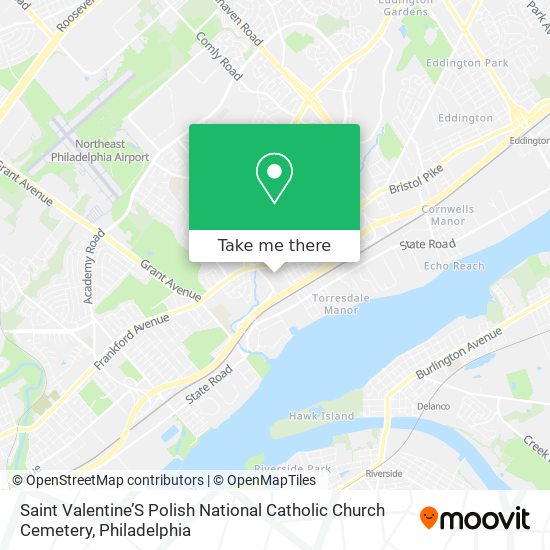 Saint Valentine’S Polish National Catholic Church Cemetery map