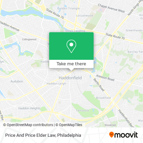 Price And Price Elder Law map