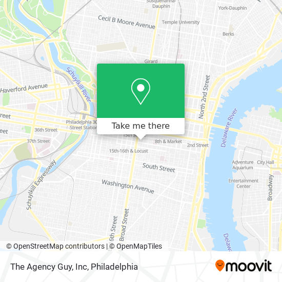 Mapa de The Agency Guy, Inc