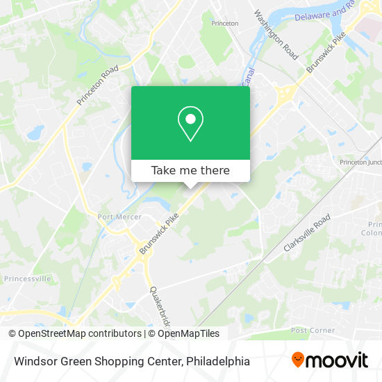 Mapa de Windsor Green Shopping Center