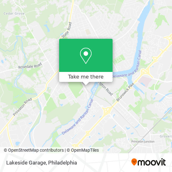 Mapa de Lakeside Garage