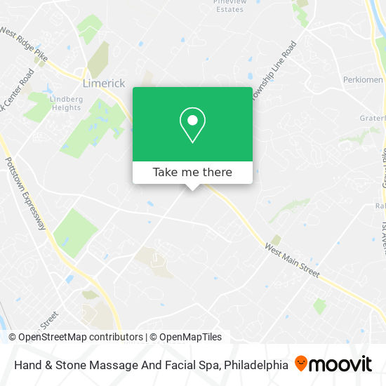 Hand & Stone Massage And Facial Spa map