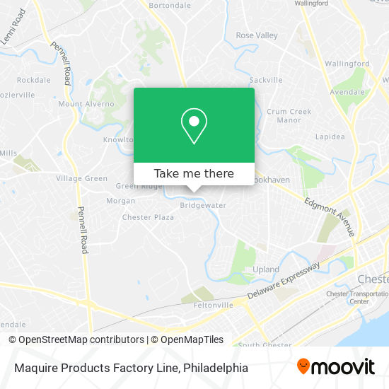 Mapa de Maquire Products Factory Line