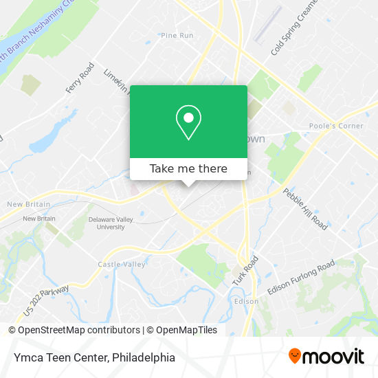 Ymca Teen Center map