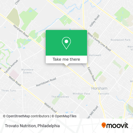 Trovato Nutrition map