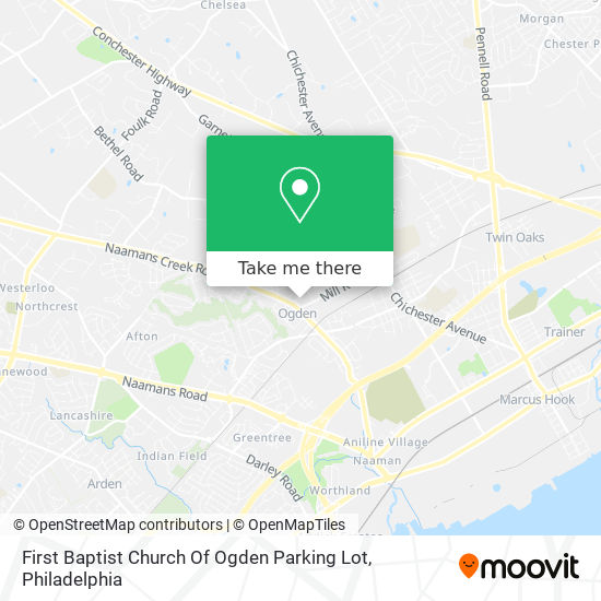 First Baptist Church Of Ogden Parking Lot map