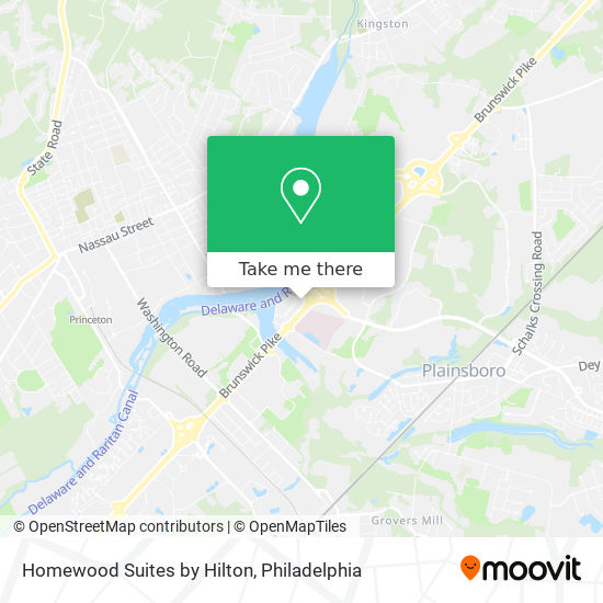 Homewood Suites by Hilton map