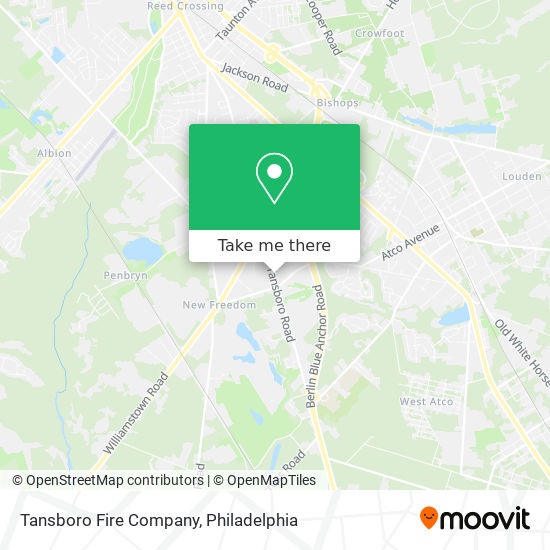 Mapa de Tansboro Fire Company