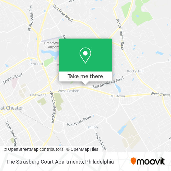 The Strasburg Court Apartments map