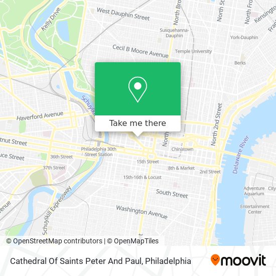 Cathedral Of Saints Peter And Paul map