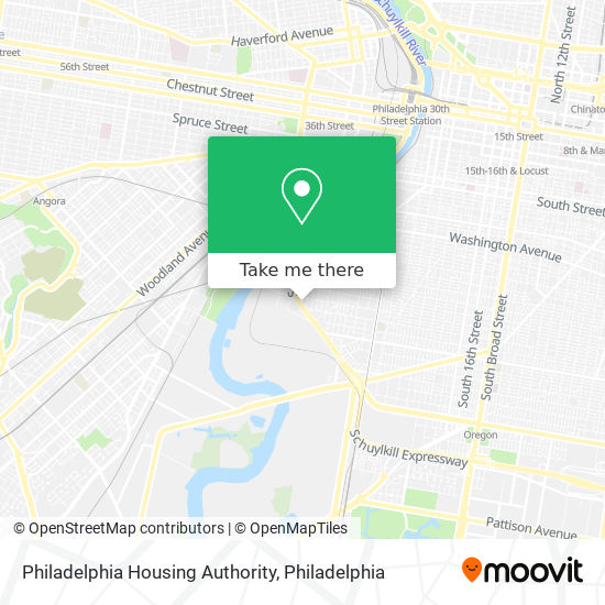 Mapa de Philadelphia Housing Authority