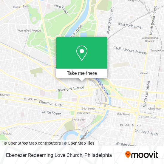 Ebenezer Redeeming Love Church map