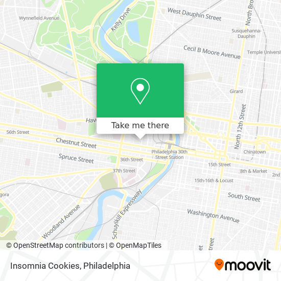 Insomnia Cookies map