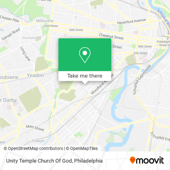 Unity Temple Church Of God map