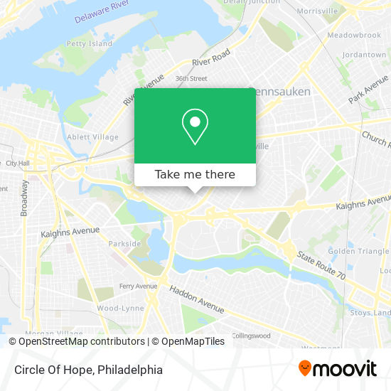 Circle Of Hope map