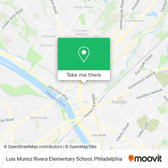 Luis Munoz Rivera Elementary School map