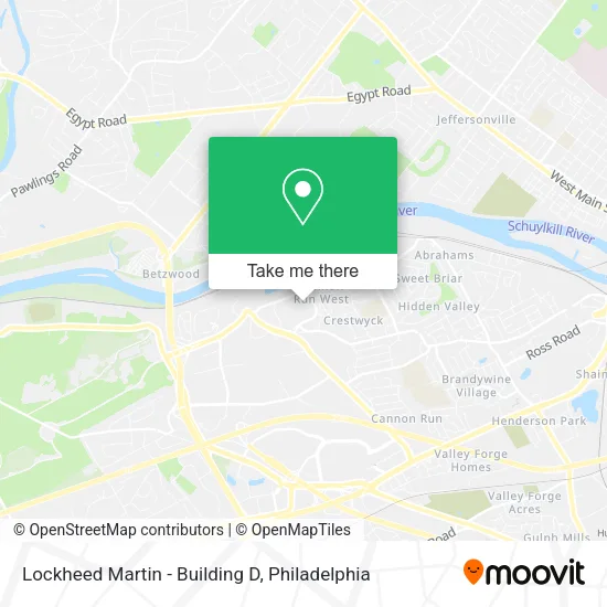 Lockheed Martin - Building D map
