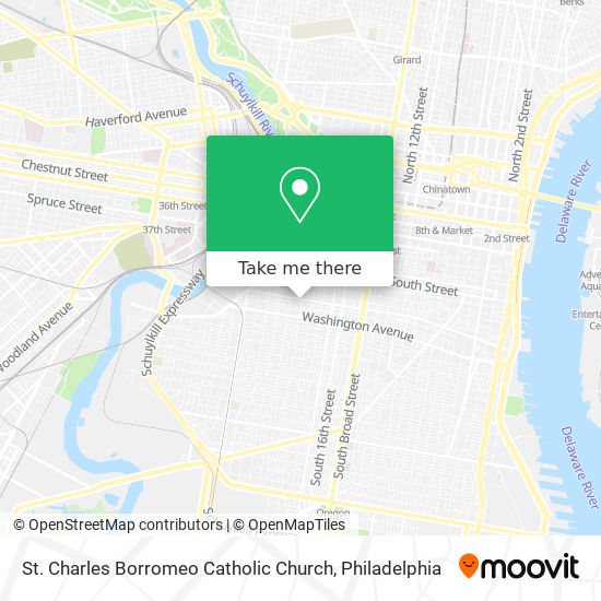 Mapa de St. Charles Borromeo Catholic Church