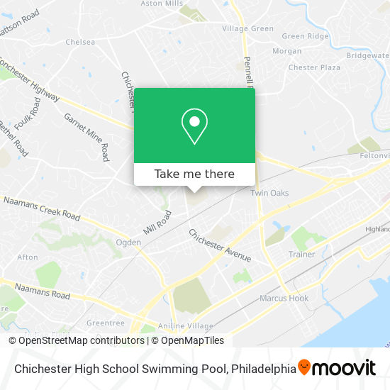 Mapa de Chichester High School Swimming Pool