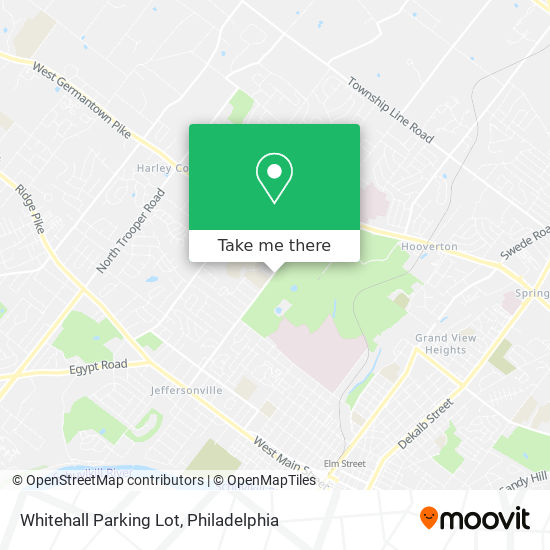 Mapa de Whitehall Parking Lot