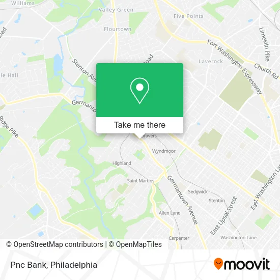 Pnc Bank map