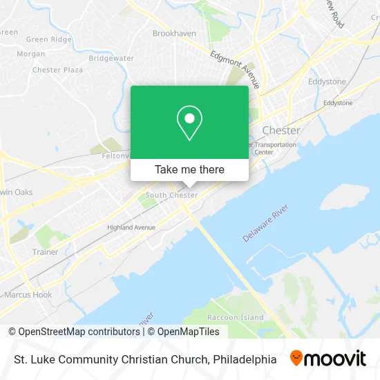 St. Luke Community Christian Church map