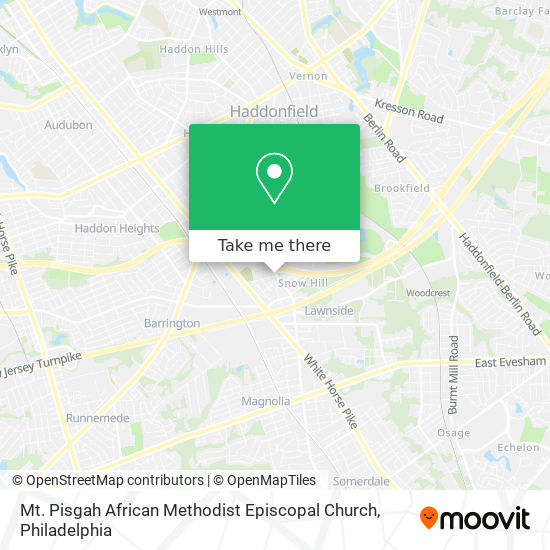 Mt. Pisgah African Methodist Episcopal Church map
