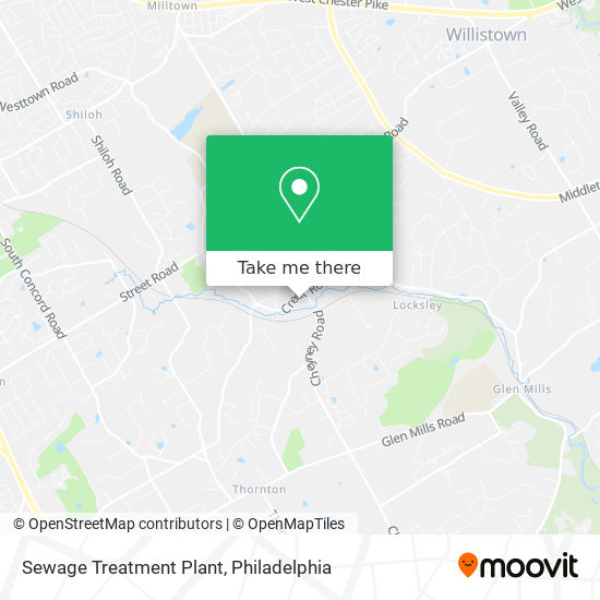 Sewage Treatment Plant map