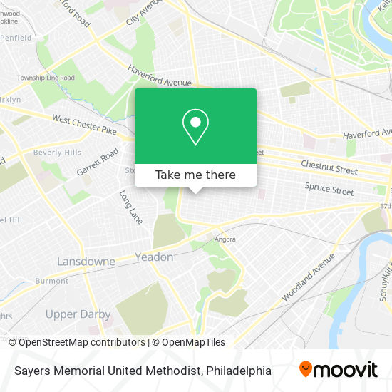 Mapa de Sayers Memorial United Methodist