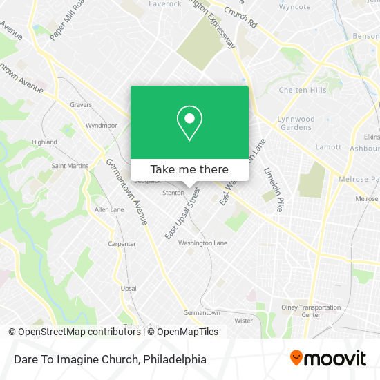 Mapa de Dare To Imagine Church