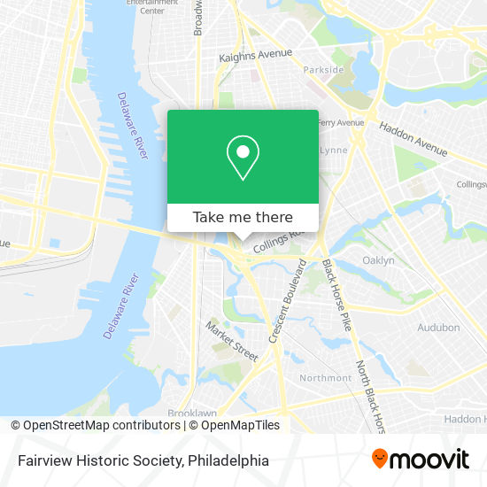 Fairview Historic Society map