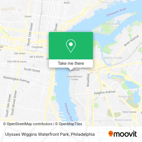 Ulysses Wiggins Waterfront Park map
