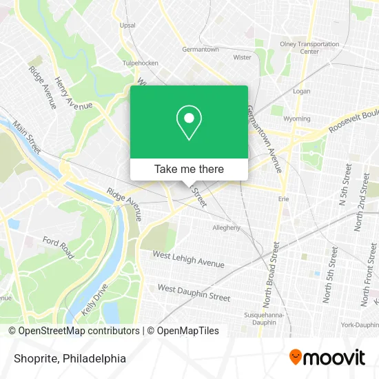 Shoprite map
