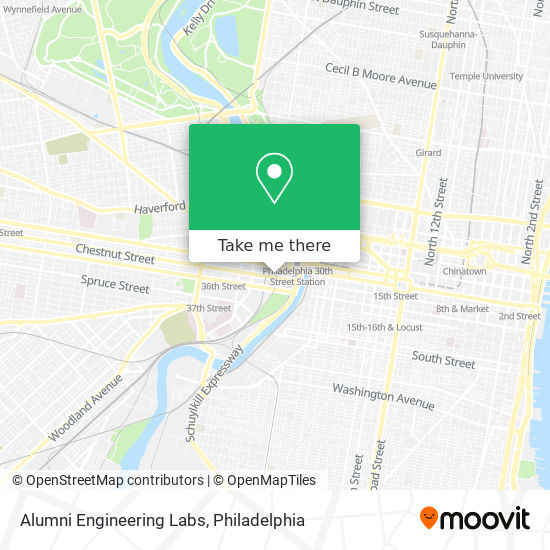 Alumni Engineering Labs map