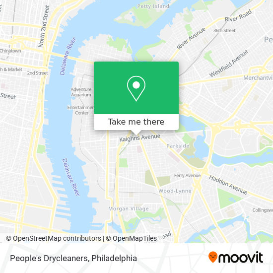 Mapa de People's Drycleaners