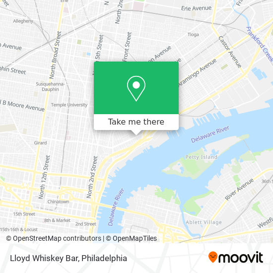 Mapa de Lloyd Whiskey Bar