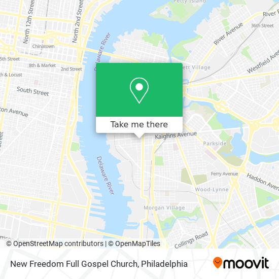 Mapa de New Freedom Full Gospel Church