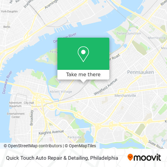 Mapa de Quick Touch Auto Repair & Detailing