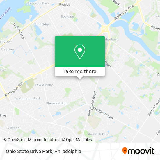 Ohio State Drive Park map