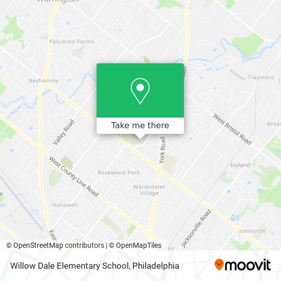 Willow Dale Elementary School map