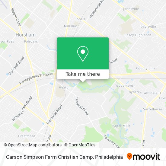 Carson Simpson Farm Christian Camp map