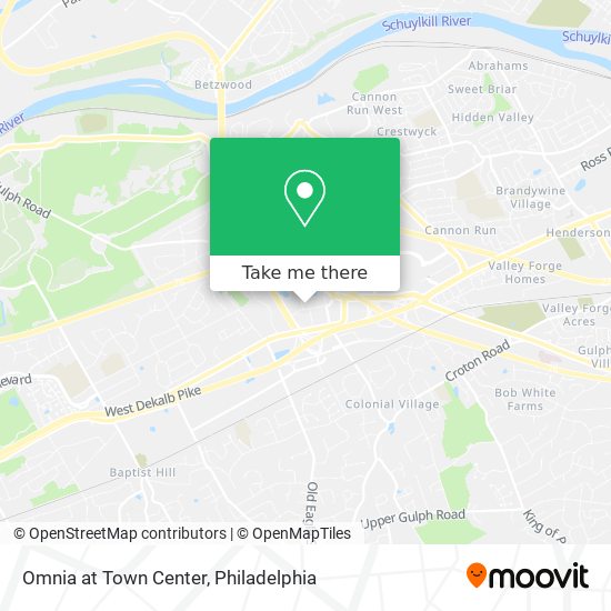 Omnia at Town Center map