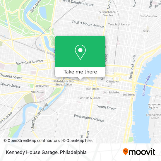 Kennedy House Garage map