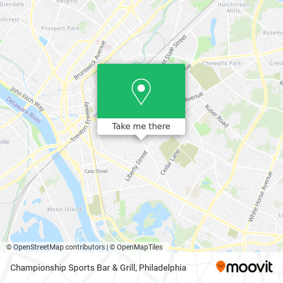 Mapa de Championship Sports Bar & Grill